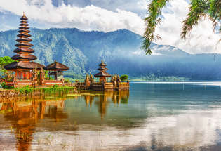 Lake Bratan, Bali, Indonesia