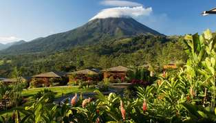 Xandari Resort & Spa, Costa Rica, volcano view