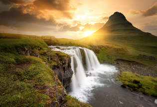 Waterfalls, Iceland